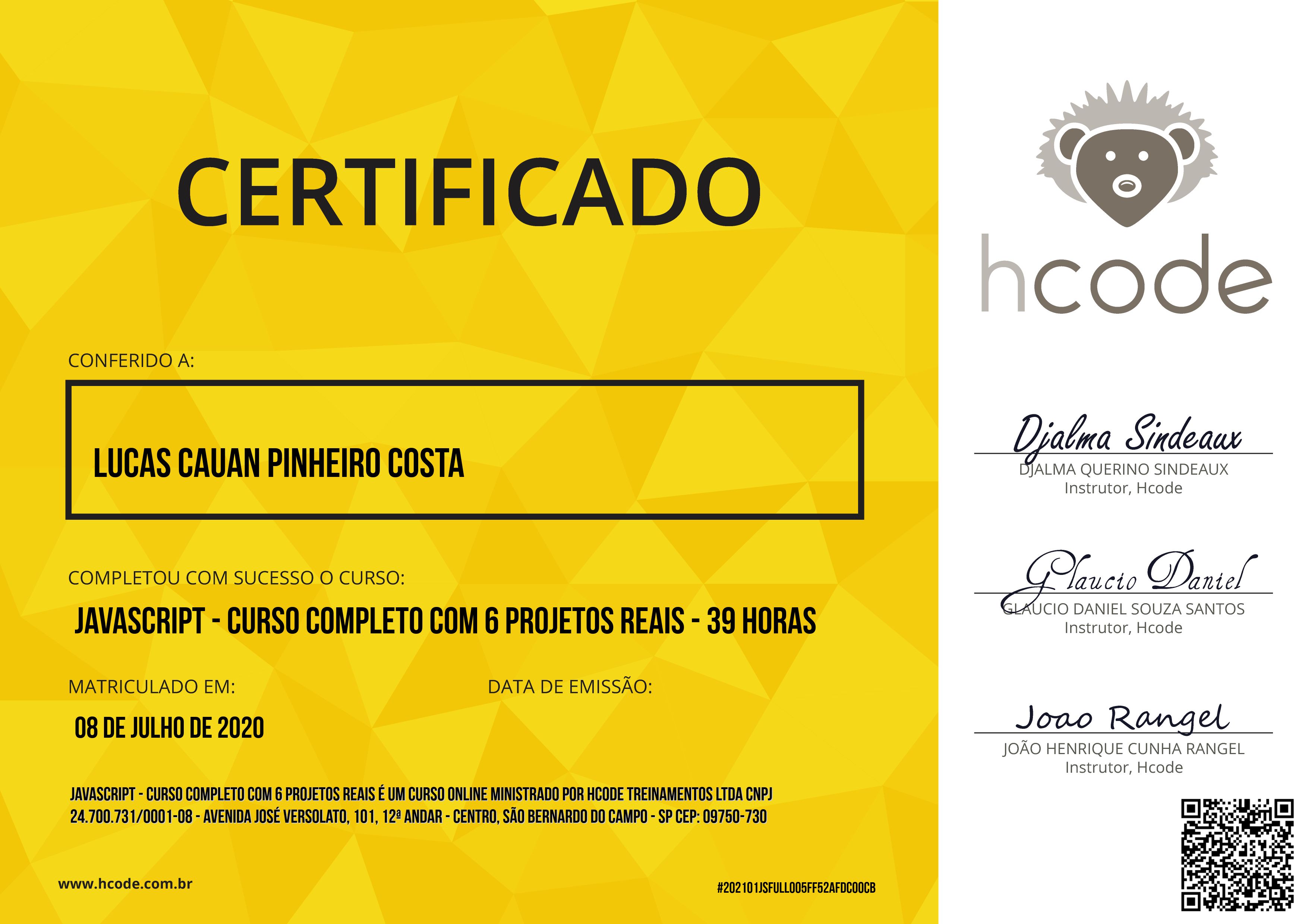 Certificado