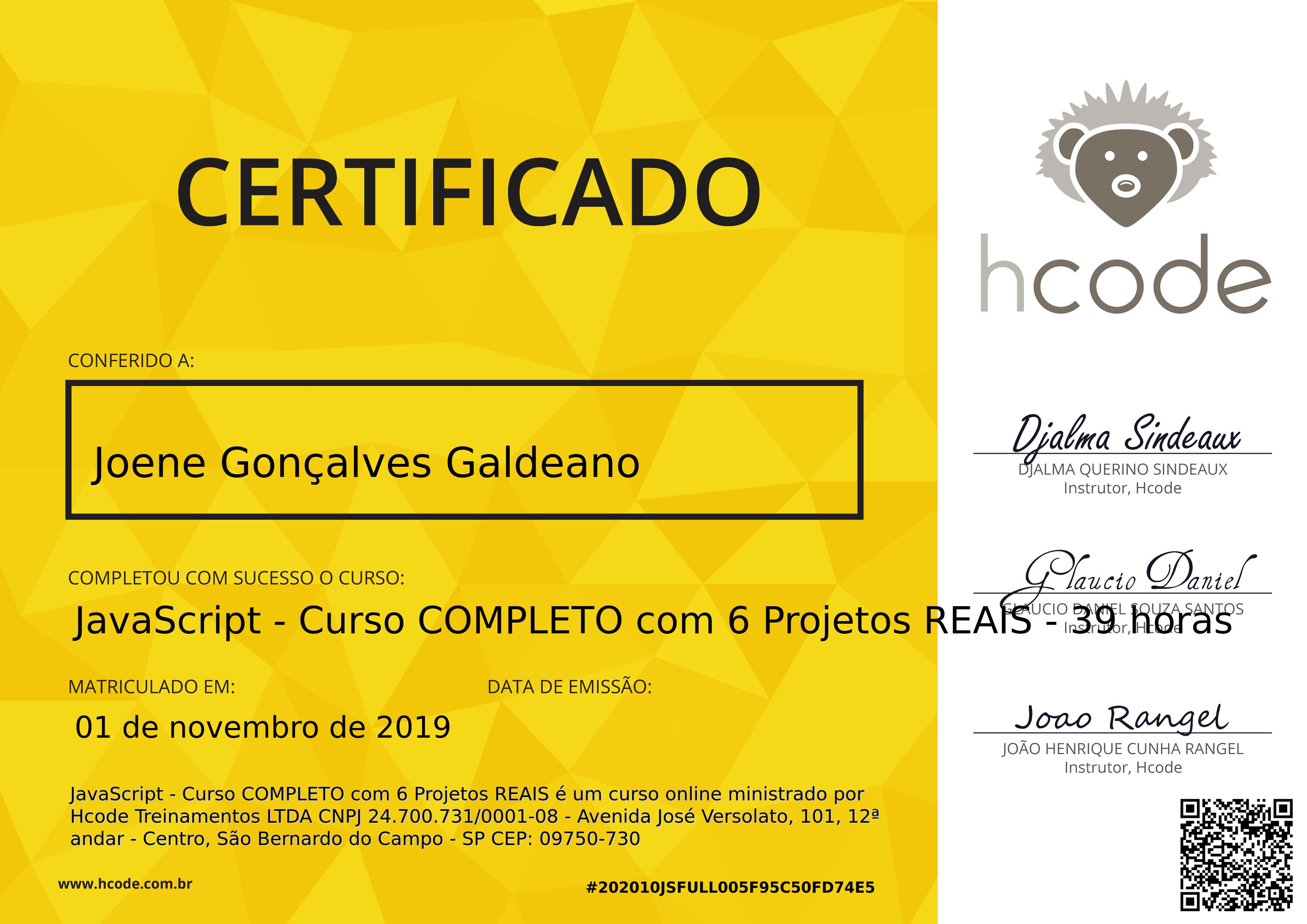 Certificado