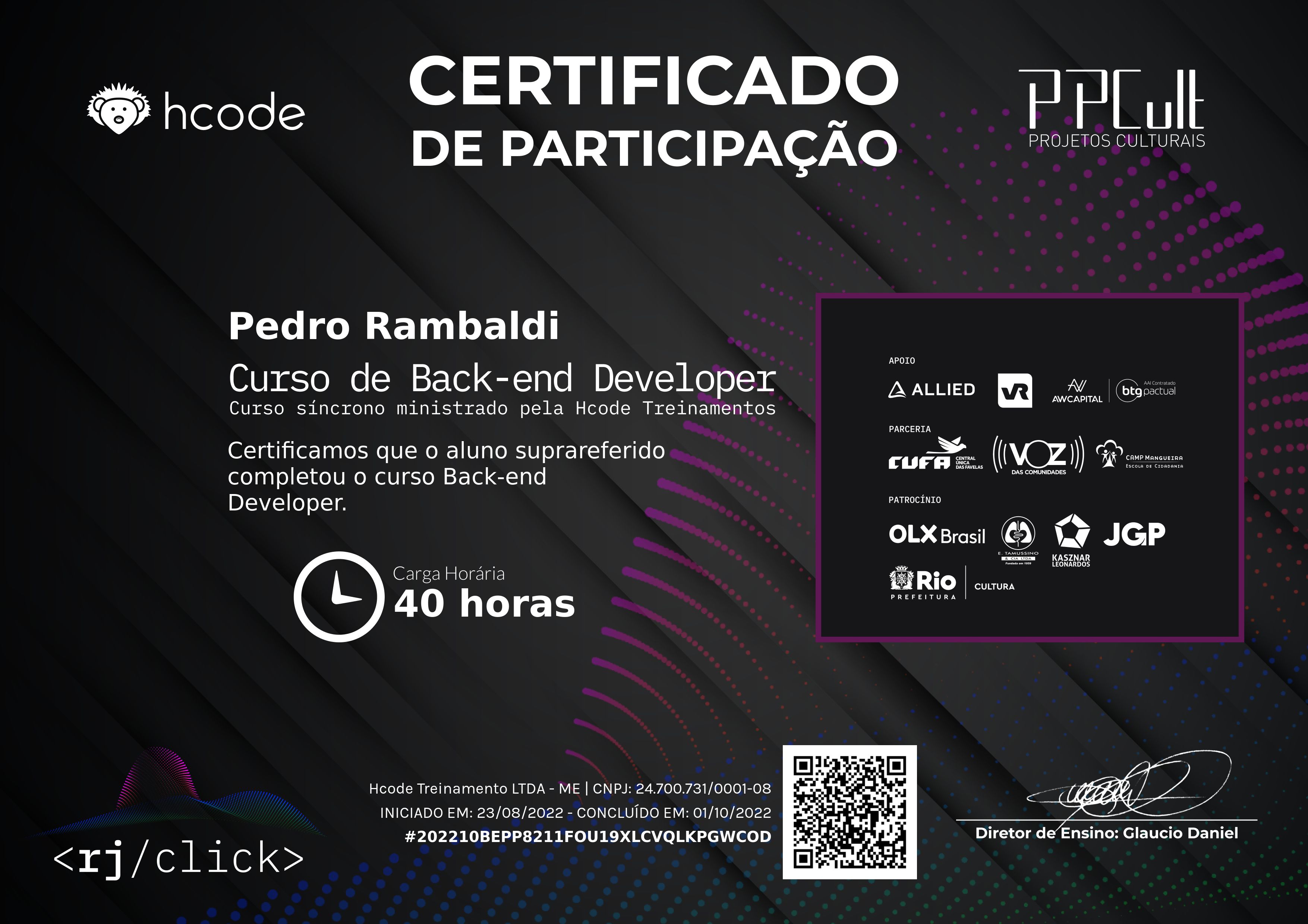 Certificado