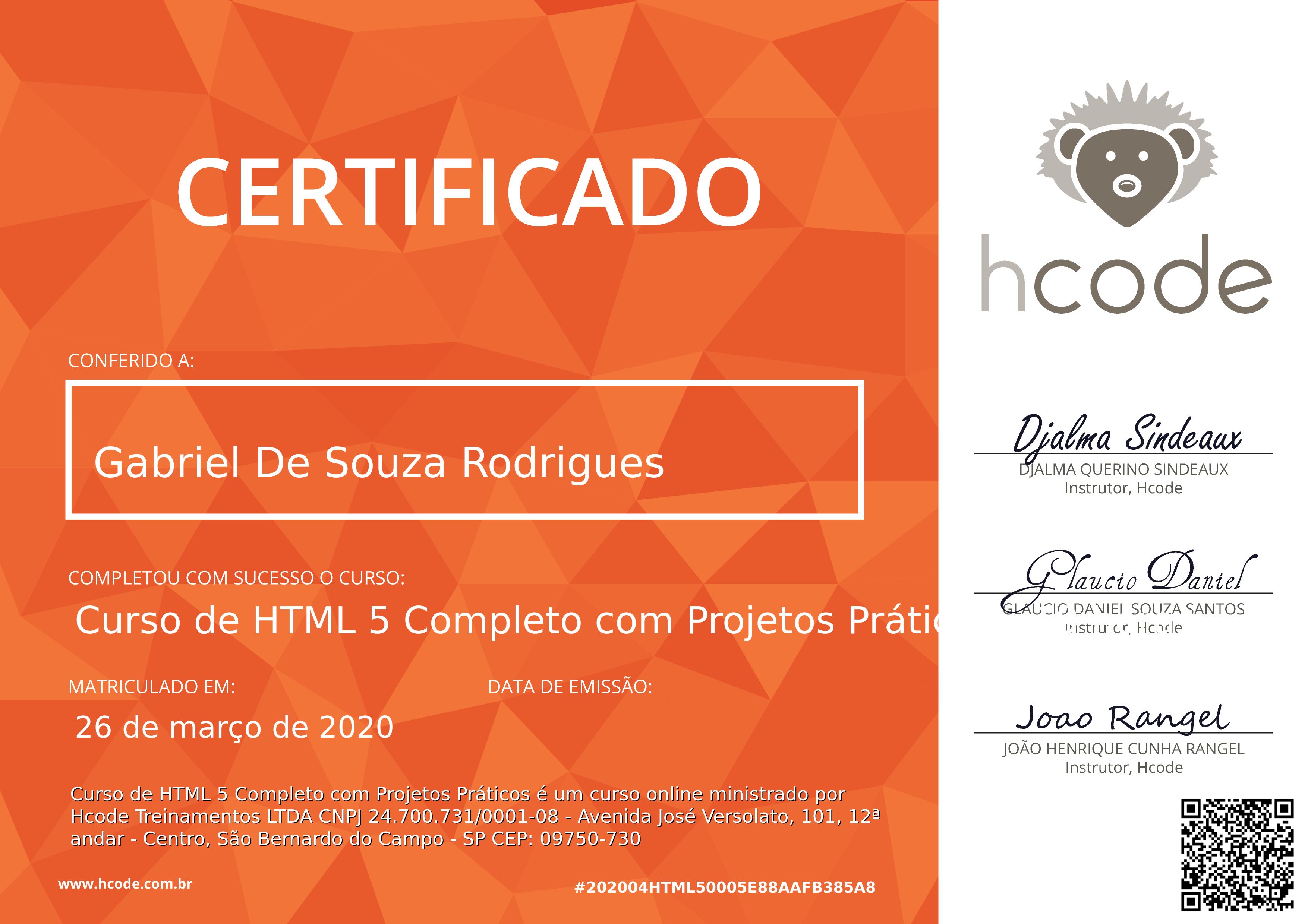 Certificado