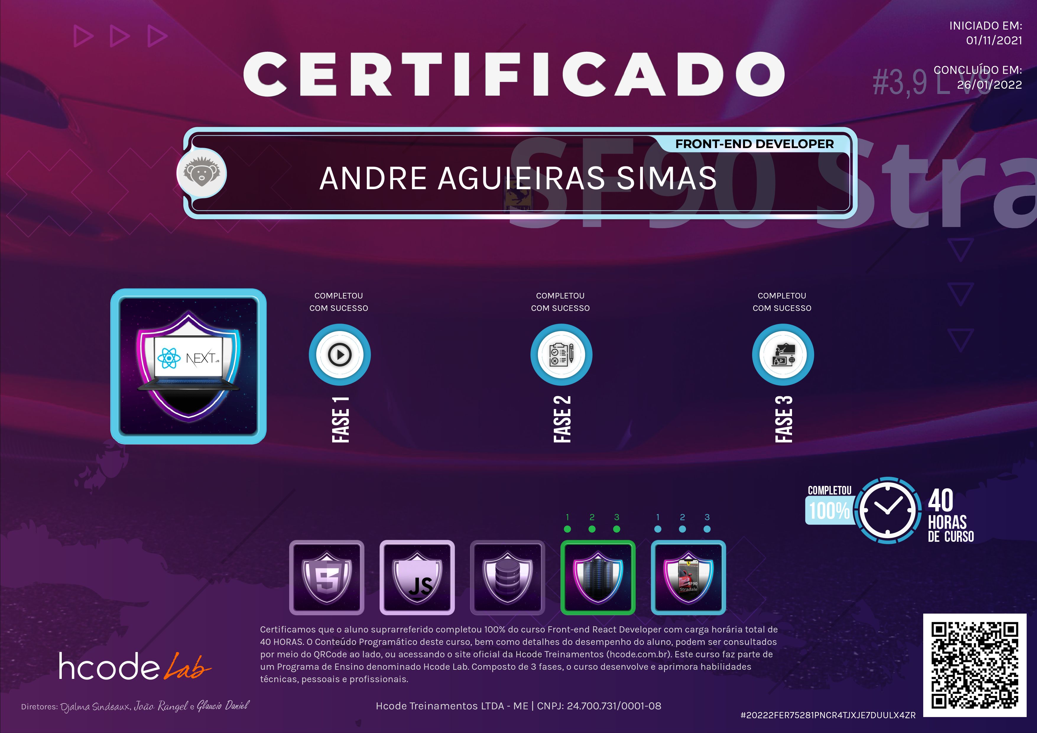Certificado
