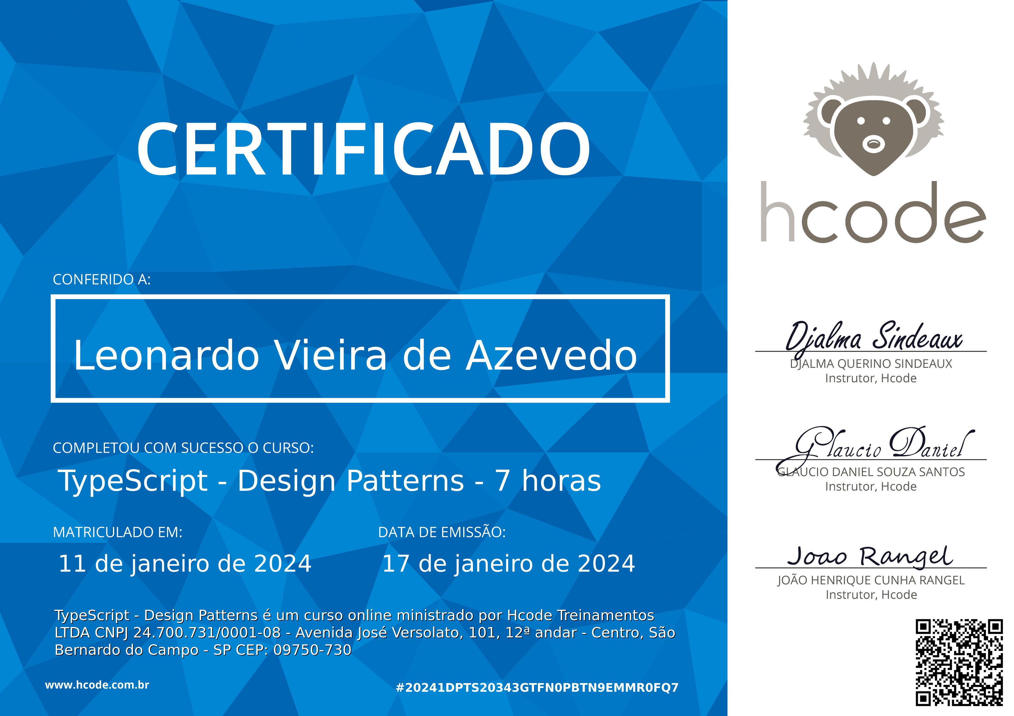 Certificado