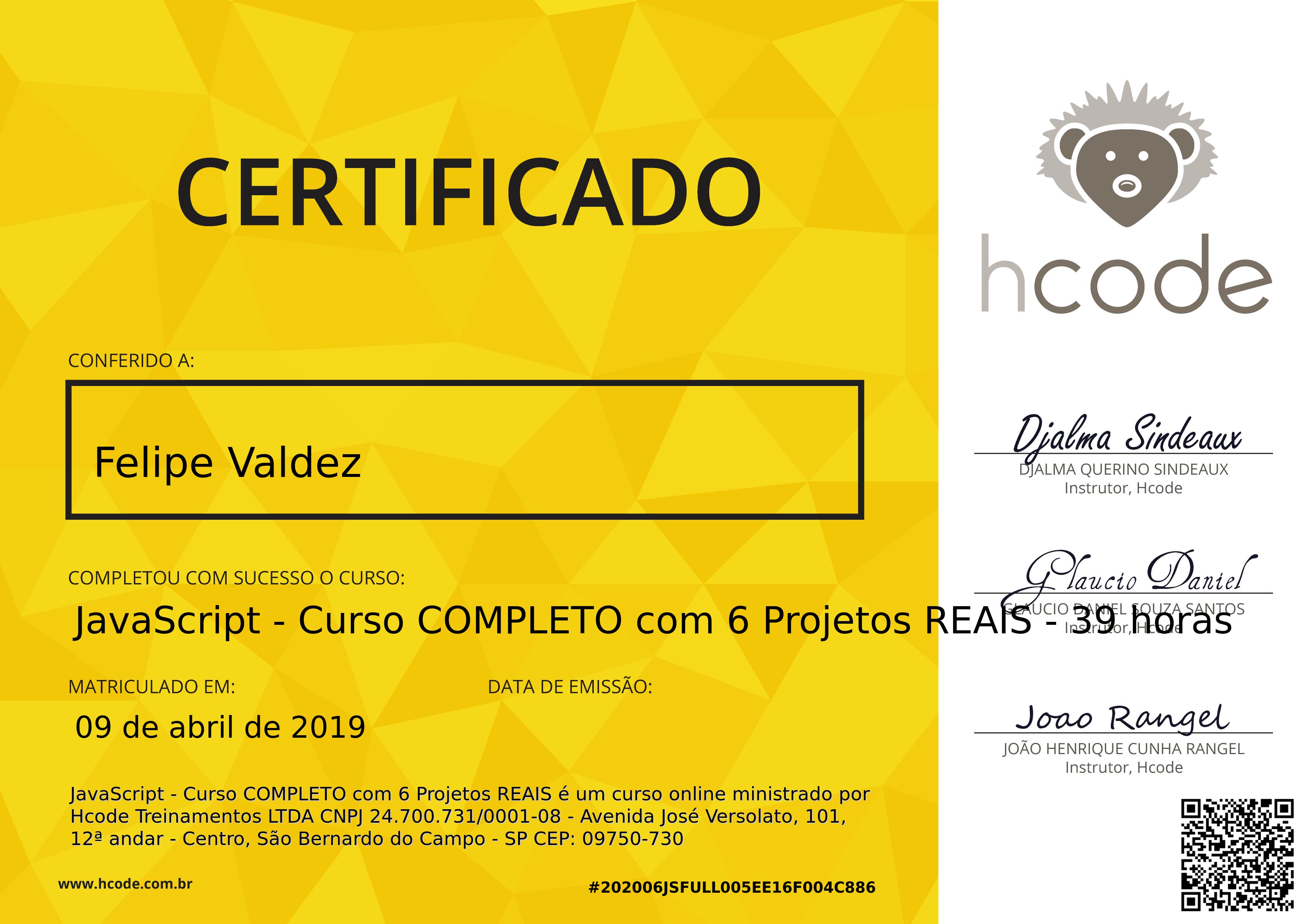 Certificado