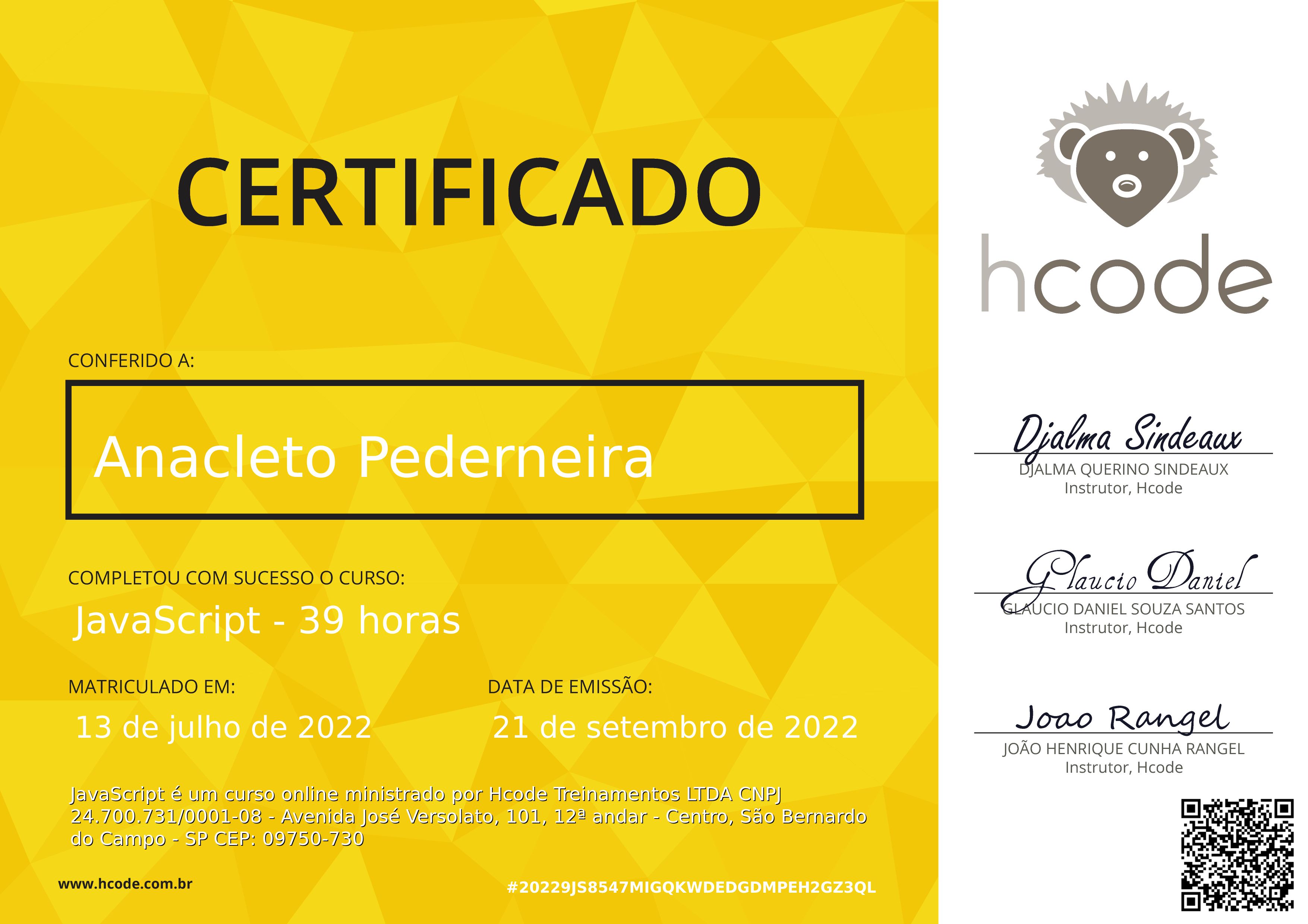 Certificado