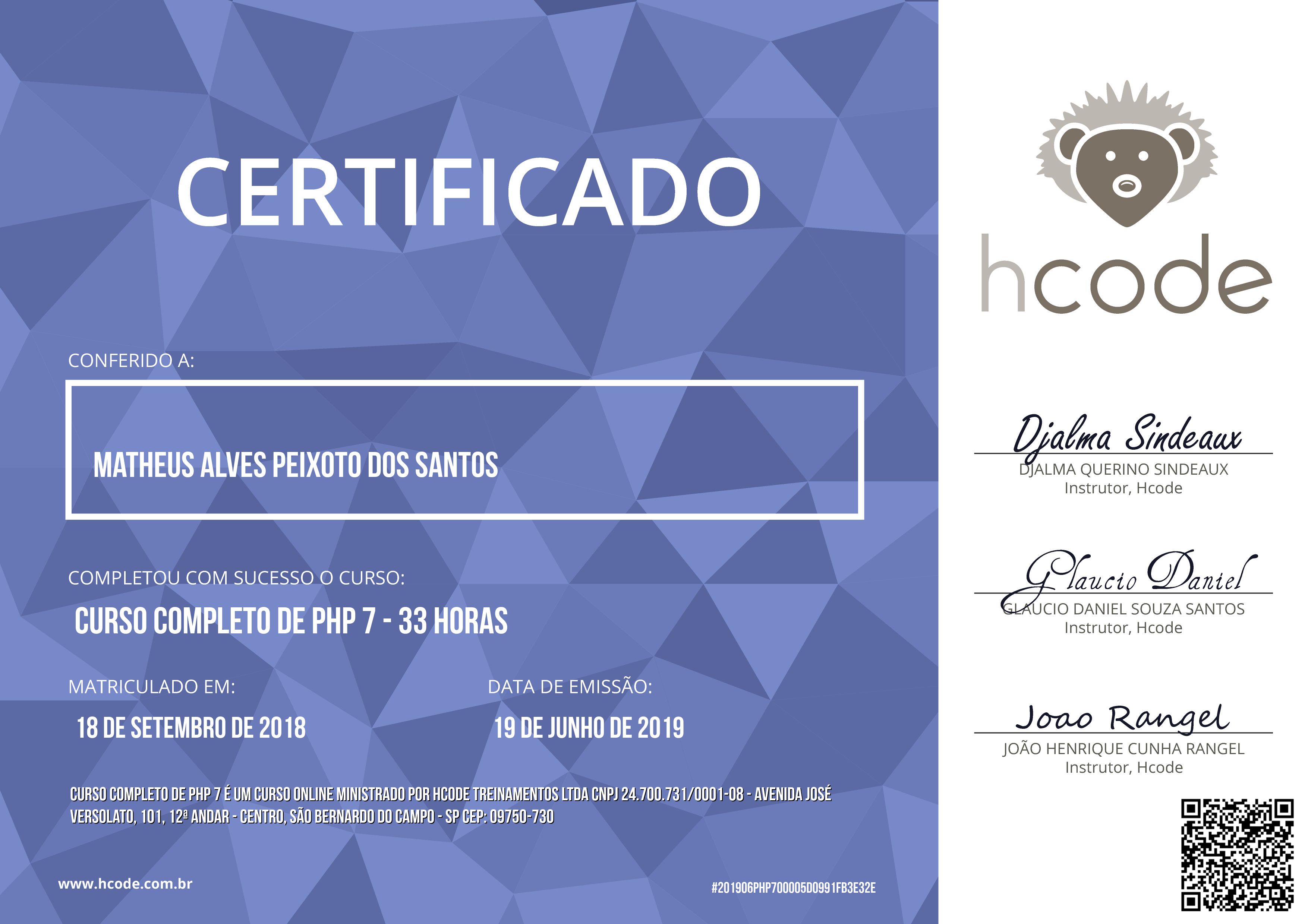 Certificado