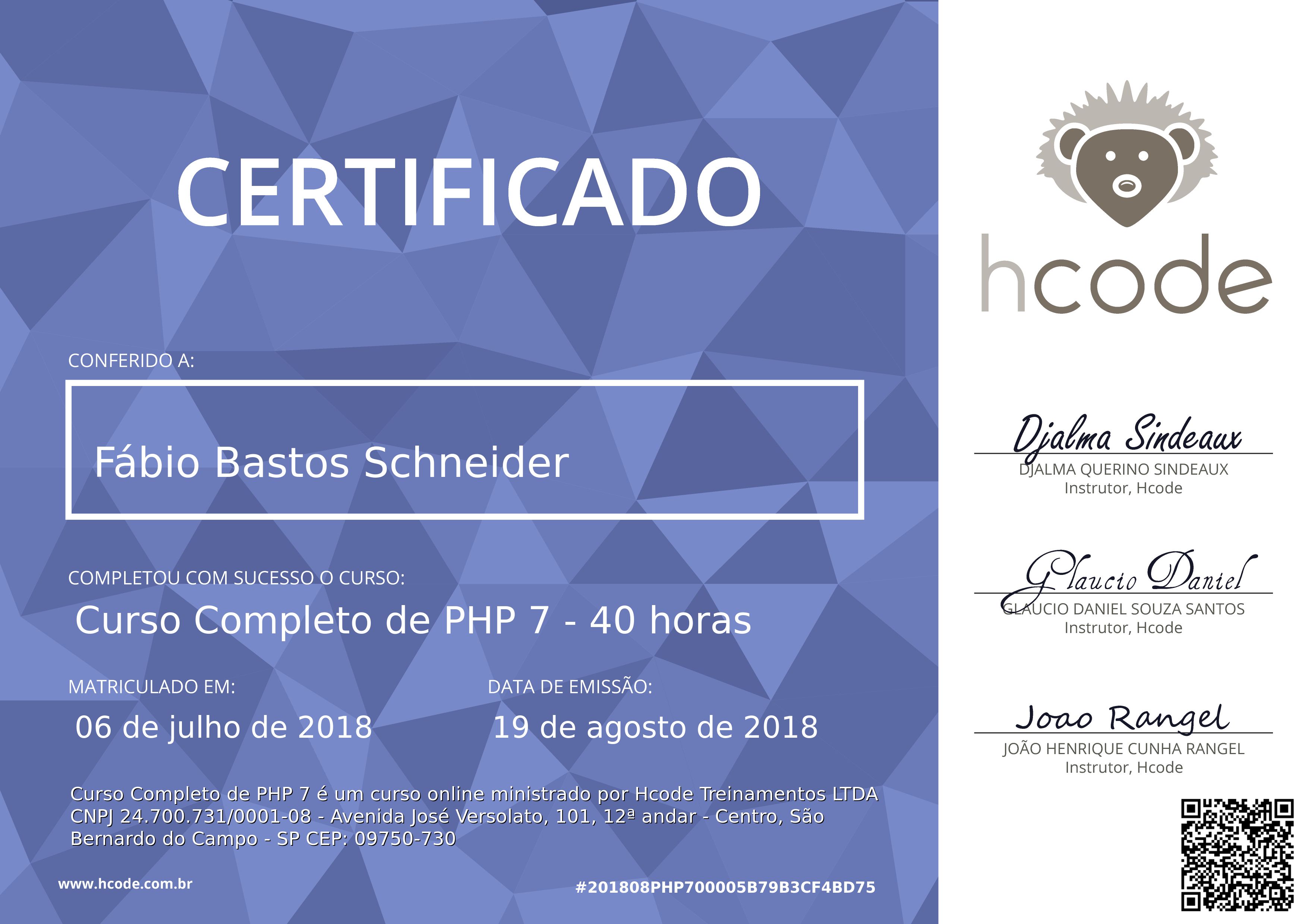 Certificado