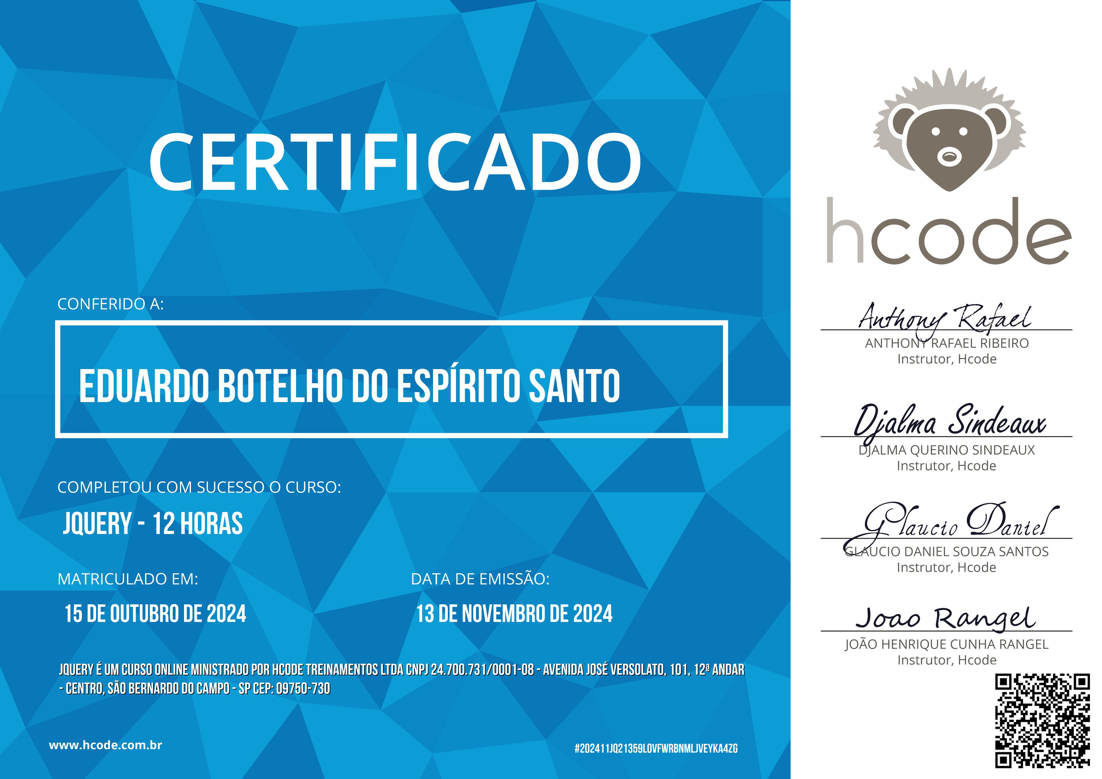 Certificado