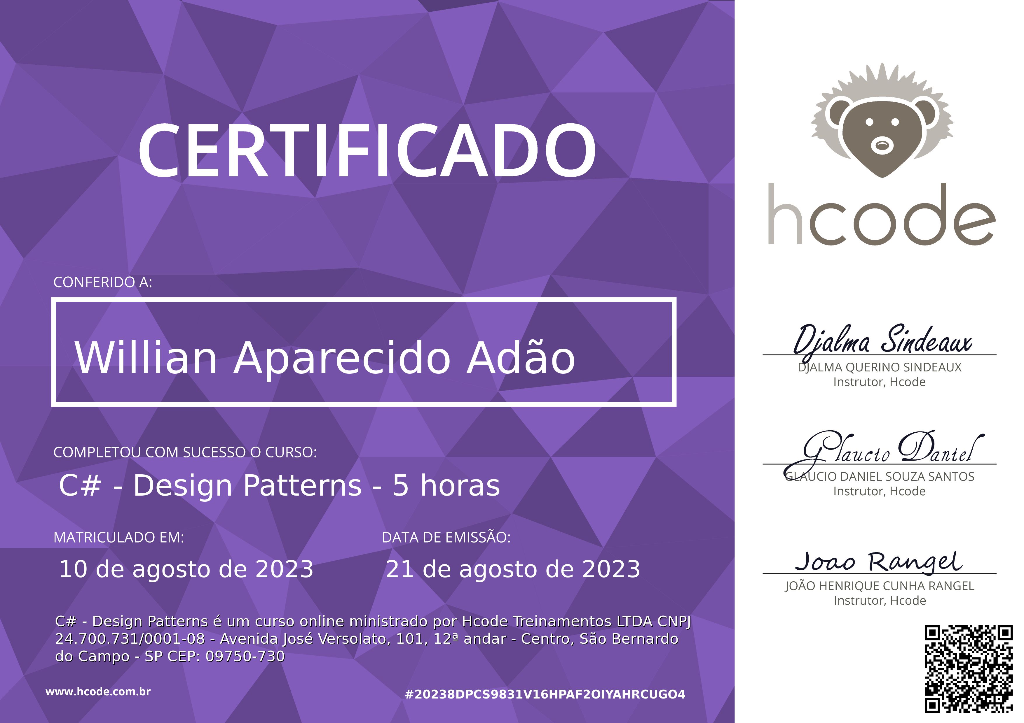 Certificado
