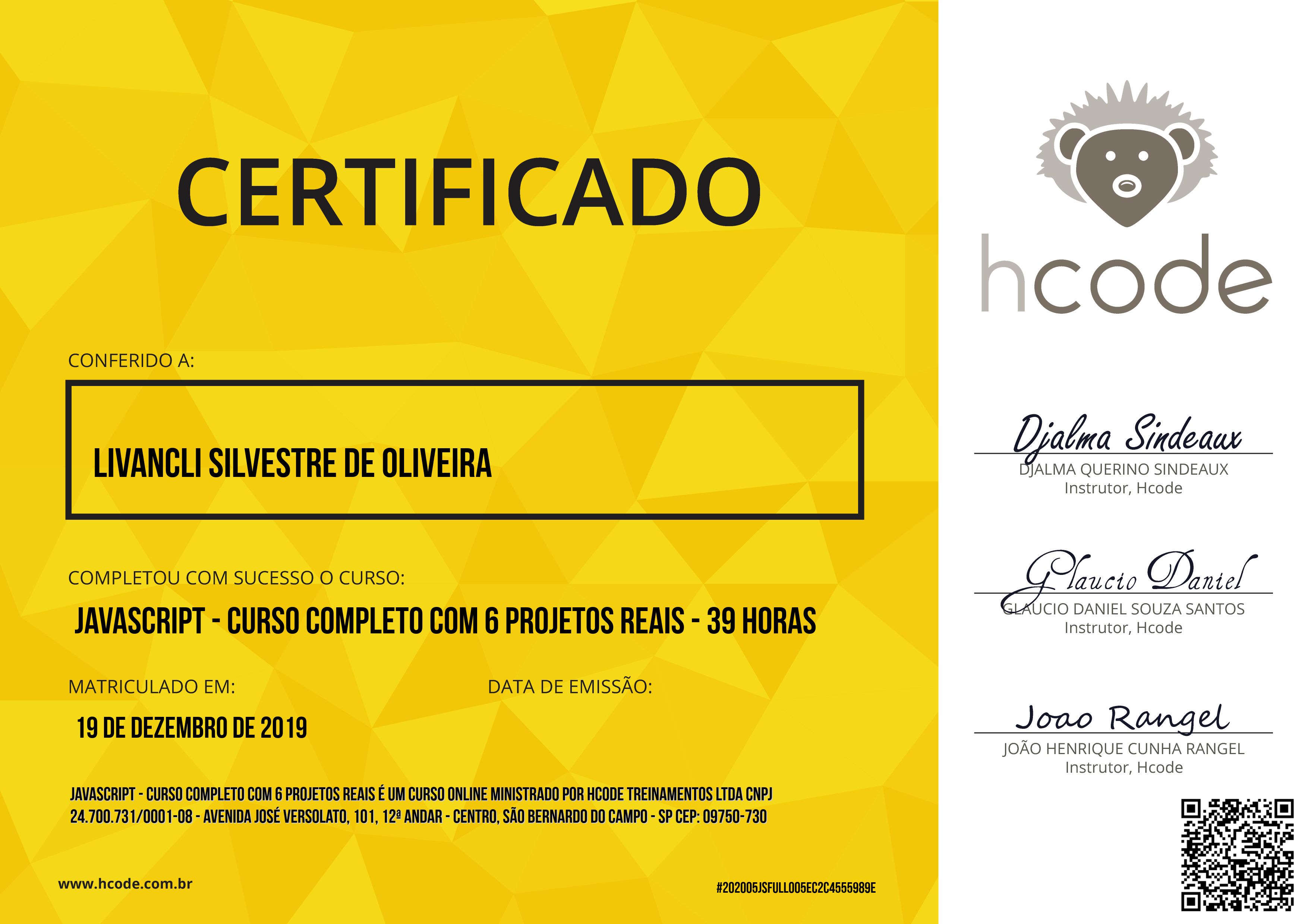 Certificado