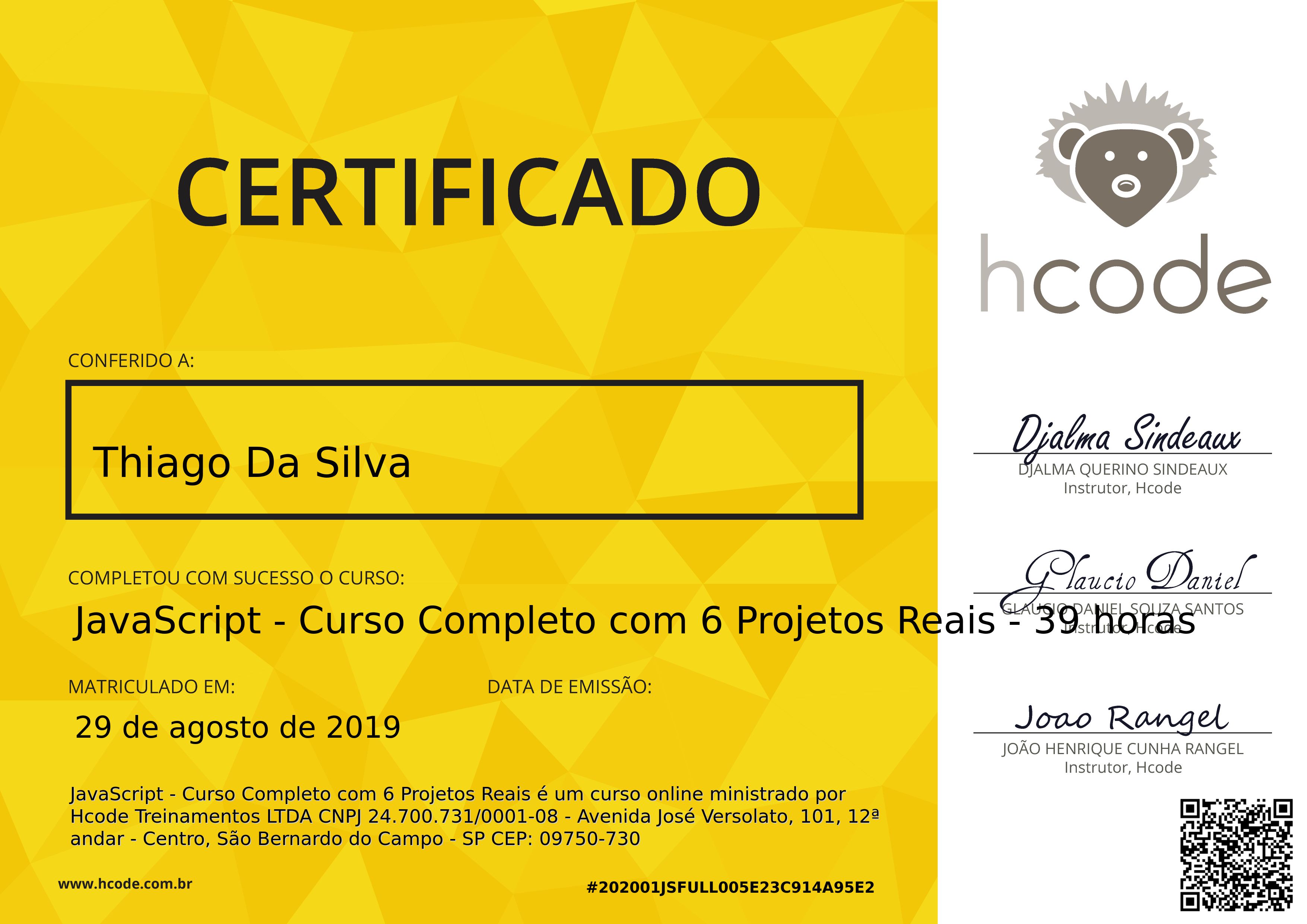 Certificado