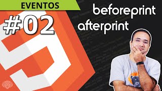 Eventos de Impressão beforeprint e afterprint do HTML 5